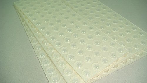 Book Cover Clear Rubber Bumper Pads to Protect and Cushion Surfaces (Pkg/375)) by National Artcraft
