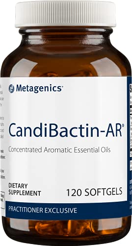 Book Cover Metagenics CandiBactin-ARÂ® â€“ Concentrated Aromatic Essential Oils* (120 Softgels)