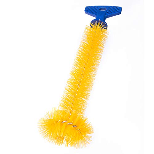 Book Cover Mr. Scrappy Universal Garbage Disposal Brush, Sturdy Grip Handle, 11-Inches