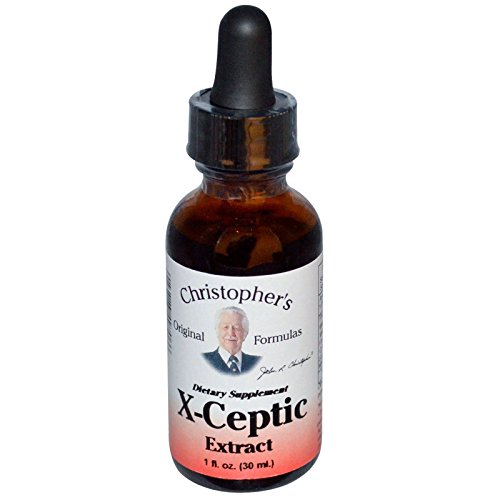Book Cover X-Ceptic Extract Dr. Christopher 1 oz Liquid