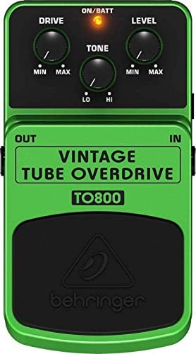 Book Cover Behringer TO800 Vintage Tube Overdrive Pedal