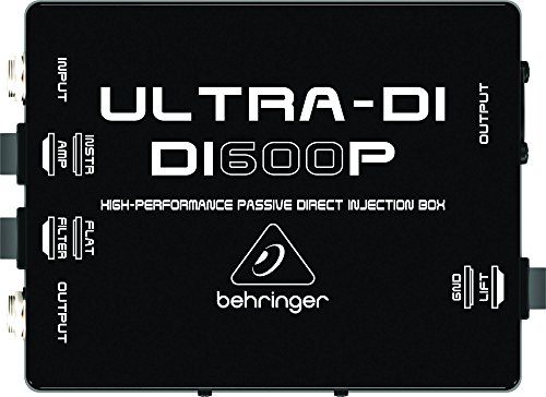 Book Cover Behringer Ultra-DI DI600P Professional High-Performance Passive DI-Box