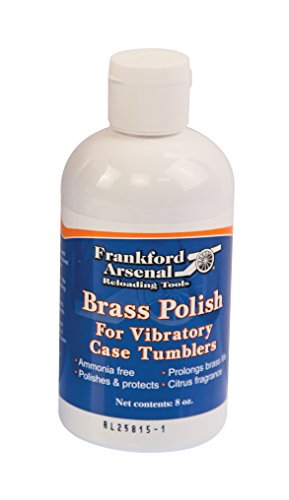 Book Cover Frankford Arsenal 8 oz. Bottle of Ammonia-Free Quick-N-EZ Brass Polish for Tumbler and Reloading