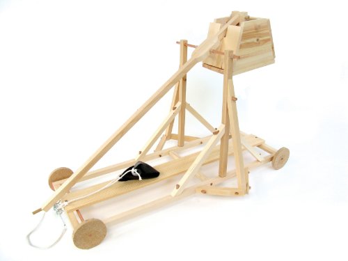 Book Cover Pathfinders Medieval Trebuchet Wooden Kit