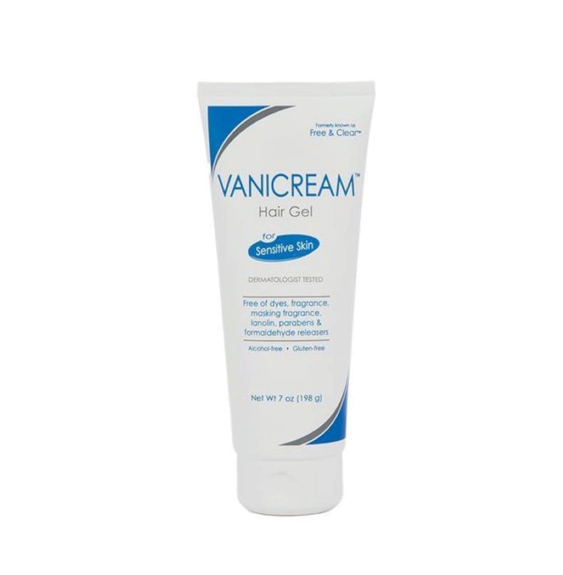Book Cover Vanicream Hair Styling Gel, Fragrance and Gluten Free, For Sensitive Skin, Unscented, 7 Oz, Packaging May Vary