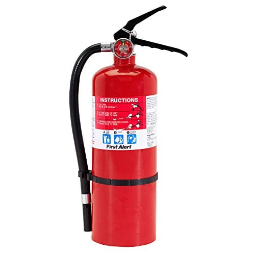 Book Cover First Alert Fire Extinguisher | Professional Fire Extinguisher, Red, 5 lb, PRO5