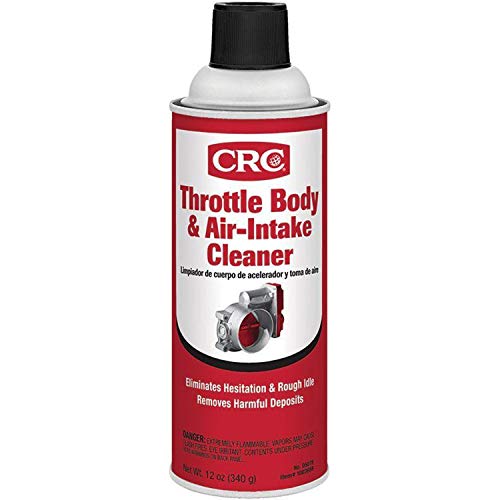 Book Cover CRC 05078 Throttle Body and Air-Intake Cleaner - 12 Wt Oz.