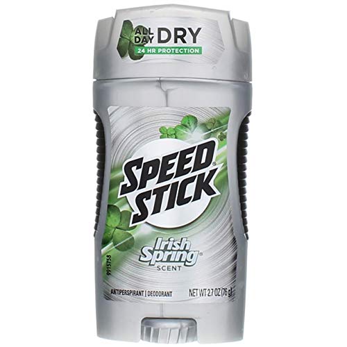 Book Cover Speed Stick Original Antiperspirant & Deodorant, Irish Spring 2.70 oz (Pack of 6)