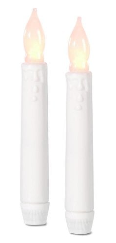 Book Cover Darice Bright 6203-04 LED Taper Candles 2PC