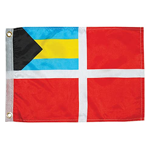 Book Cover Taylor Made Products 2018 Bahamas Courtesy Boat Flag, 12 x 18-Inch