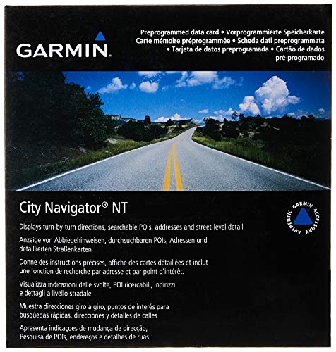Book Cover Garmin City Navigator Europe NT