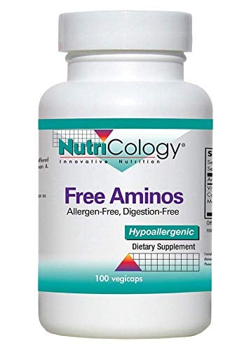 Book Cover Nutricology Free Aminos, Vegicaps, 100-Count