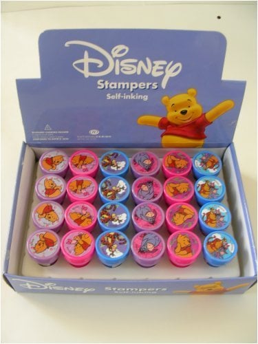 Book Cover Disney Winnie The Pooh Eeyore Tigger Stampers (24 pcs set)