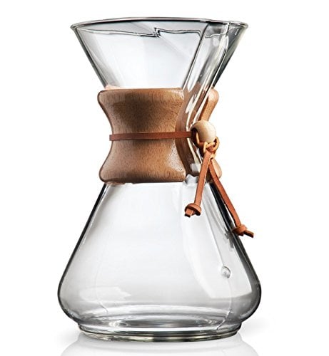 Book Cover Chemex Pour-Over Glass Coffeemaker - Classic Series - 10-Cup - Exclusive Packaging