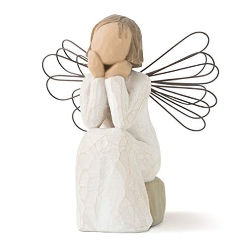 Book Cover Willow Tree Angel of Caring, Sculpted Hand-Painted Figure