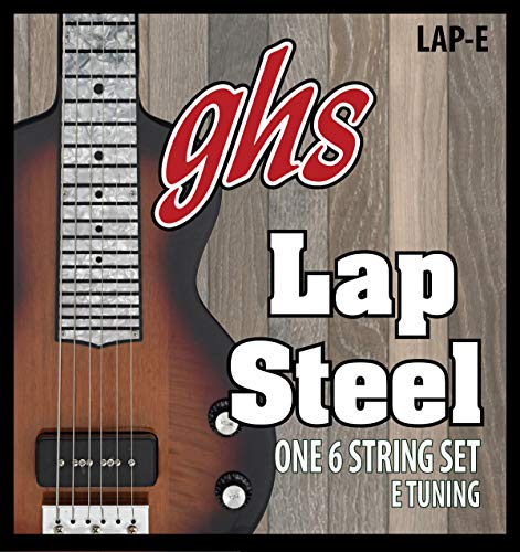Book Cover GHS Strings E Lap Steel Strings