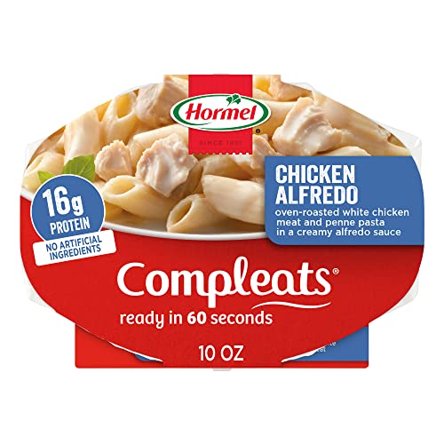 Book Cover HORMEL COMPLEATS Chicken Alfredo Microwave Tray, 10 oz. (6 Pack)