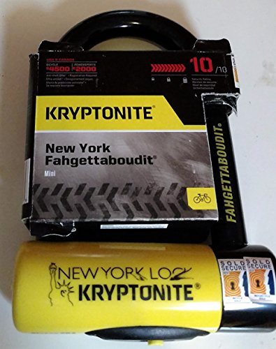 Book Cover Kryptonite New York Fahgettaboudit Mini Lock