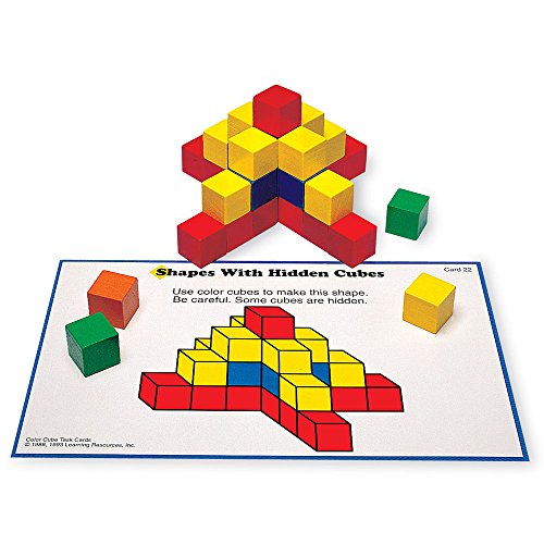 Book Cover Learning Resources Creative Color Cubes, Fine Motor Skills, Counting Skills, Basic Math, 100 Piece, Ages 3+