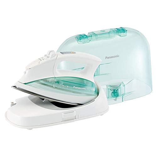 Book Cover Panasonic NI-L70SRW Cordless Iron, Curved Stainless Steel Soleplate, White/Clear Green