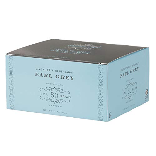 Book Cover Harney & Sons Earl Grey Tea - 50 Individually Wrapped Tea Bags - Black Tea with Bergamot