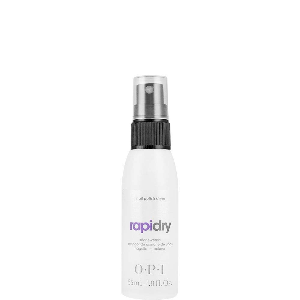 Book Cover OPI RapiDry Nail Polish Dryer, Fast Drying Top Coat Spray 1.8 Fl Oz (Pack of 1)