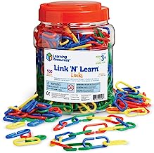Book Cover Learning Resources Link 'N' Learn Links - 4 Colour Links (Set of 500)