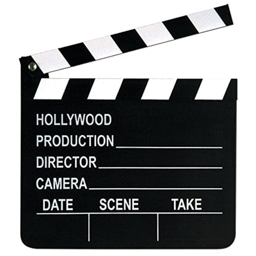Book Cover Beistle 50715 Movie Set Clapboard, 8