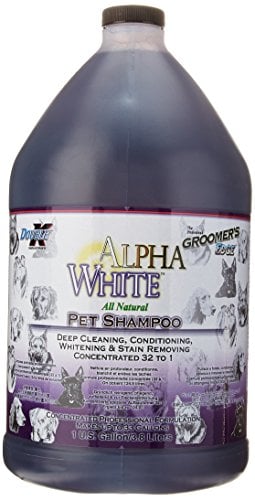 Book Cover Groomers Edge Alpha White Shampoo, 1 Gallon