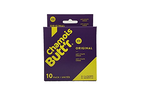 Book Cover Chamois Butt'r Original Anti-Chafe Cream, 10-pack of 9mL packets