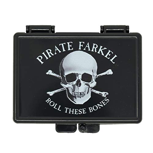 Book Cover farkel Pirate Roll These Bones Dice Game [Toy]