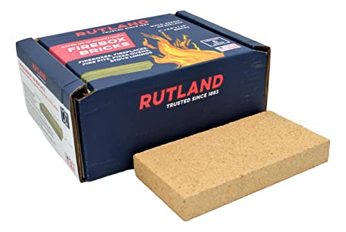 Book Cover Rutland Products Fire Brick, 6 count, Pack of 1