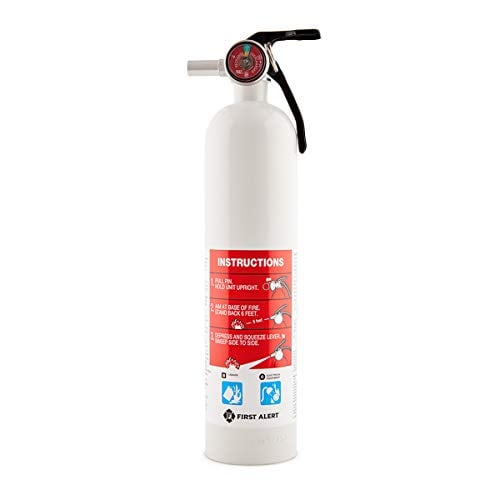 Book Cover First Alert Fire Extinguisher | Car and Marine FireÂ Extinguisher,Â White, FE10GR