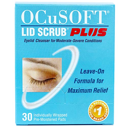 Book Cover Ocusoft Eyelid Cleanser, Extra Strength, Pre-Moistened Pads, 30 Pads