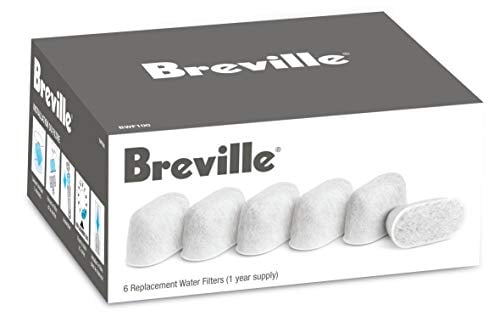 Book Cover Breville BWF100 Single Cup Brewer Replacement Charcoal Filters White