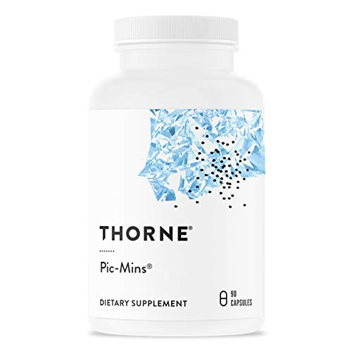 Book Cover Thorne Research - Pic-Mins - Trace Mineral Complex with 7 Essential Trace Minerals - 90 Capsules