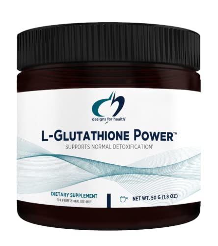 Book Cover Designs for Health L-Glutathione Power 1000mg - Reduced L-Glutathione Powder Supplement to Support Normal Detoxification - Immune + Antioxidant Support - Easy Mix-In Drink Powder (50 Servings / 50g)