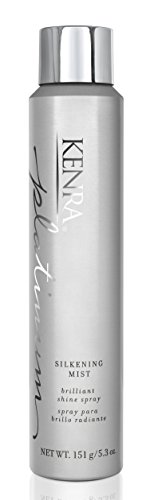 Book Cover Kenra Platinum Silkening Mist Spray, 80% VOC, 5.3-Ounce