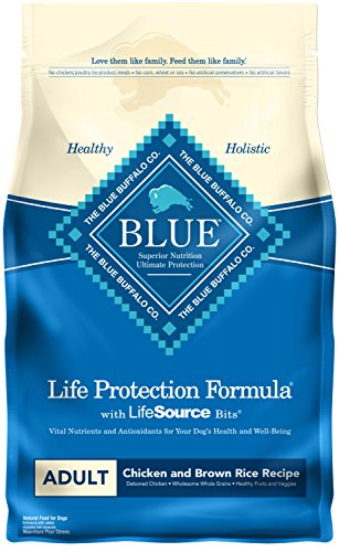 Book Cover Blue Buffalo Life Protection Formula Large Breed Dog Food , Natural Dry Dog Food for Adult Dogs , Chicken and Brown Rice , 15 lb. Bag