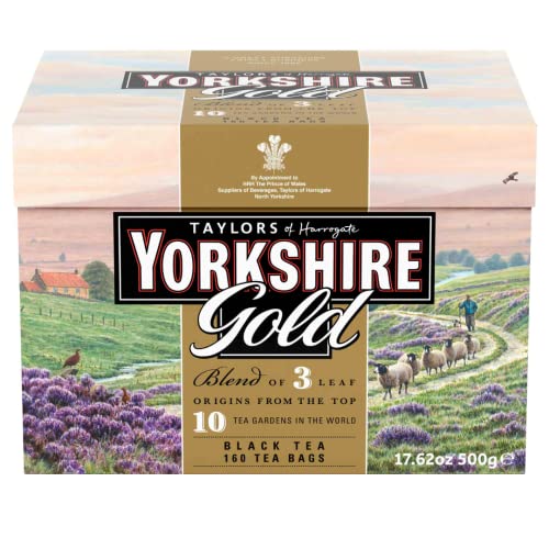 Book Cover Taylors of Harrogate Yorkshire Gold, 160 Teabags