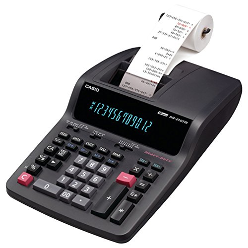 Book Cover Casio DR-210TM Printing Calculator