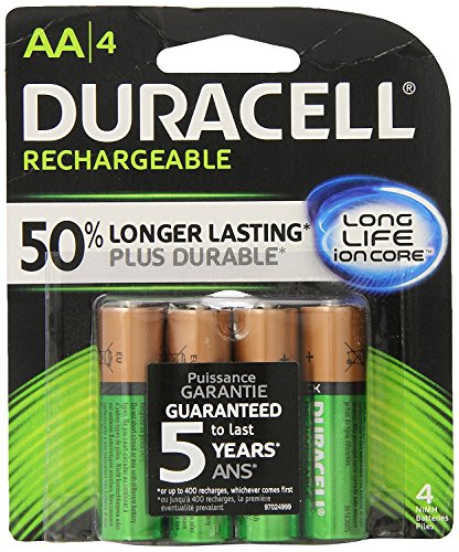 Book Cover Coppertop NiMH Pre-Charged Rechargeable Battery, AA, 4/Pack