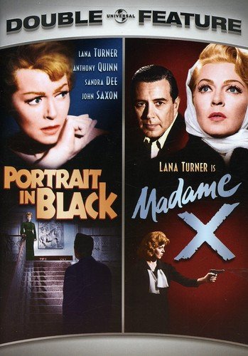 Book Cover Portrait in Black / Madame X (Double Feature)