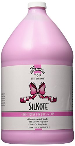 Book Cover Top Performance SilKote Dog and Cat Conditioner, 1-Gallon