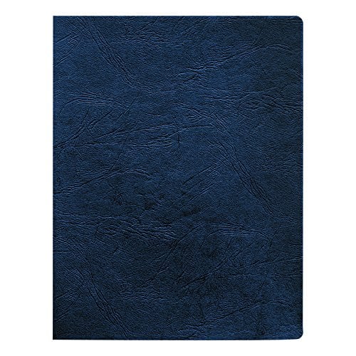 Book Cover Fellowes 52136, Presentation Covers - Oversize Letter, Navy, 200 pack