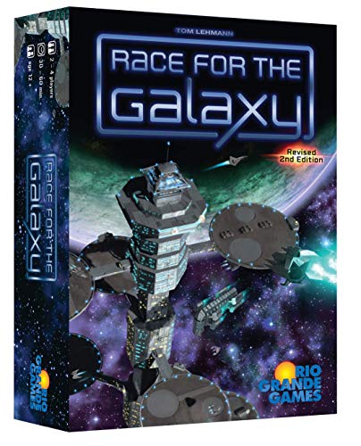 Book Cover Race for the Galaxy Card Game