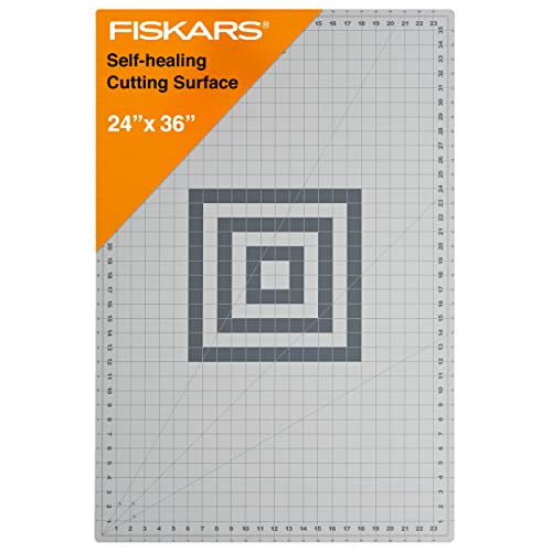 Book Cover Fiskars 24X36 Inch Self Healing Rotary Cutting Mat