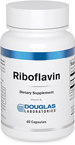 Book Cover Douglas Laboratories Riboflavin 100 mg | Vitamin B2 | Cellular Energy and Metabolism Support* | 60 Capsules