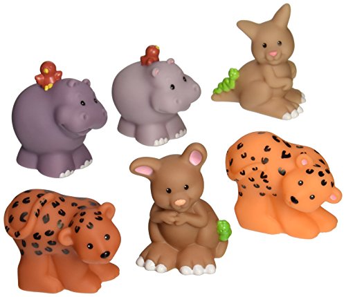 Book Cover Fisher-Price Little People Noah's Animals Kangaroos, Hippos, and Leopards- Assortment