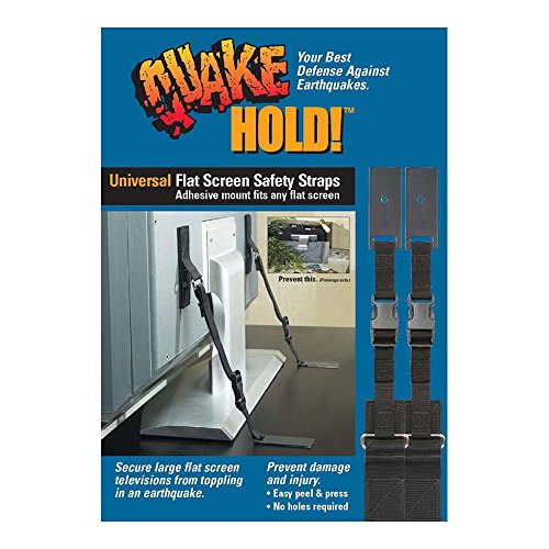 Book Cover QuakeHOLD! 4520 Universal Flat Screen Safety Straps